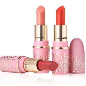 MAC Taste of Bubbly Mini Lipstick Kit in Rose Brand New